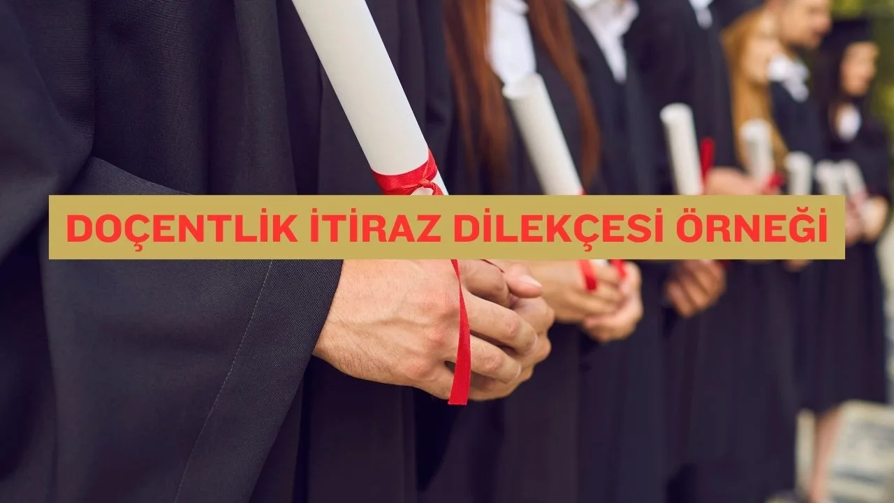 Doçentlik İtiraz Dilekçesi Örneği